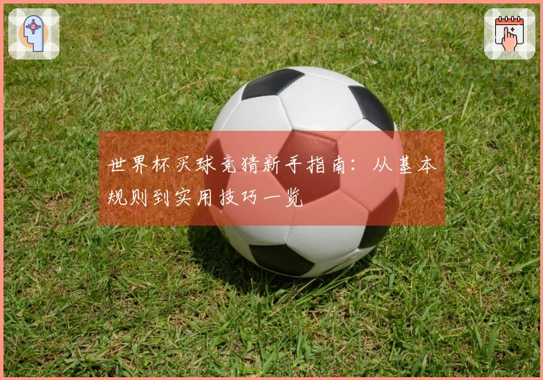 世界杯买球竞猜新手指南：从基本规则到实用技巧一览