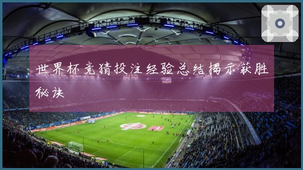 世界杯竞猜投注经验总结揭示获胜秘诀